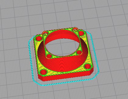 3D-Druck Schichtmodell aus Slicer Software